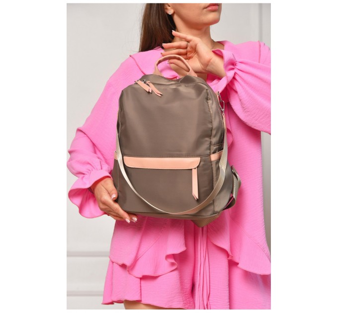 Рюкзак жіночий темно-сірого кольору 204638L