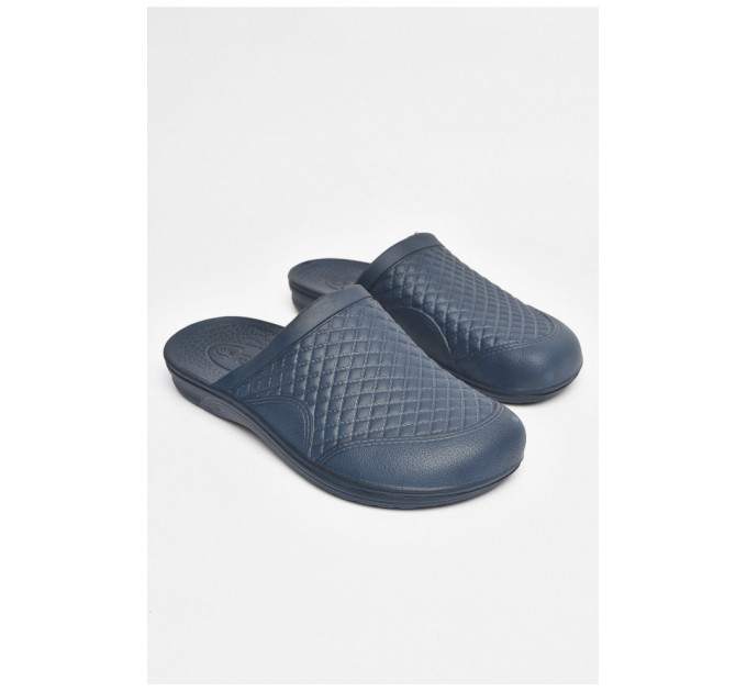 Шльопанці чоловічі піна темно-синього кольору 204677L