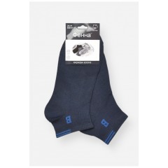 Шкарпетки чоловічі спортивні демісезонні темно-синього кольору 204767L