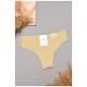 Труси жіночі однотонні бежевого кольору 204826L