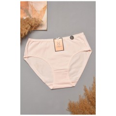 Труси жіночі напівбатальні персикового кольору 204833L