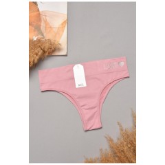 Труси жіночі однотонні рожевого кольору 204852L
