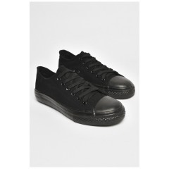 Кеди чоловічі текстильні чорного кольору 204883L