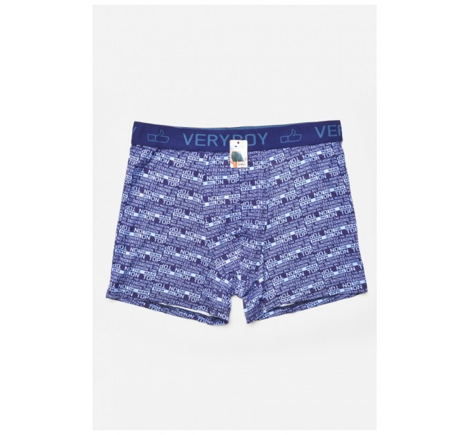 Боксери чоловічі синього кольору 205369L