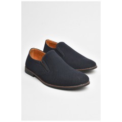 Туфлі чоловічі темно-синього кольору 205429L