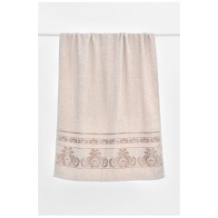 Полотенце банное махровое светло-серого цвета 205467L Полотенце банное махровое светло-серого цвета 205467L