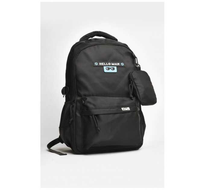 Рюкзак дитячий для хлопчика чорного кольору 205681L