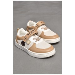 Кроссовки детские бежевого цвета 205856L