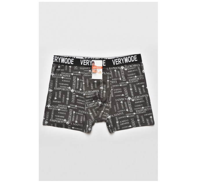 Боксери чоловічі чорного кольору 206072L