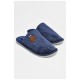 Капці кімнатні чоловічі темно-синього кольору 206362L