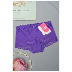 Труси жіночі гіпюрові фіолетового кольору розмір 40-42 154979L