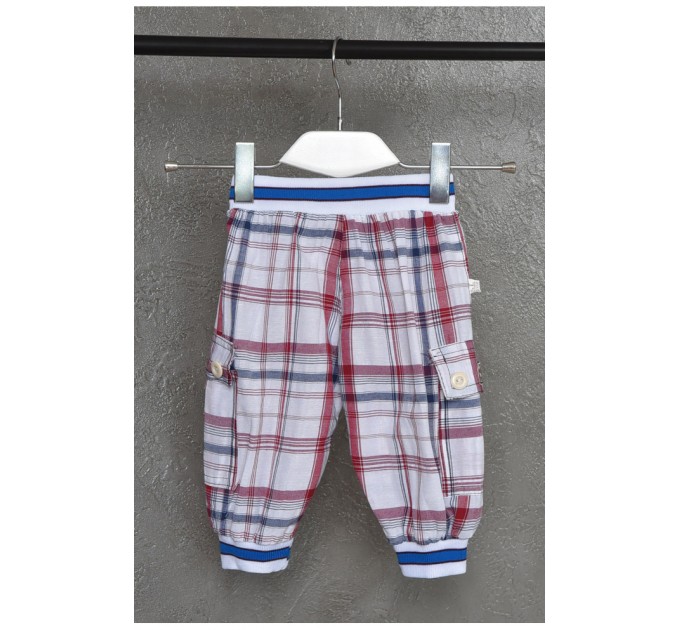 Детские шорты для мальчика белого цвета 160532L