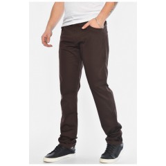 Штани чоловічі темно-коричневого кольору 163985L