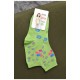 Шкарпетки для дівчинки зеленого кольору з малюнком 168281L