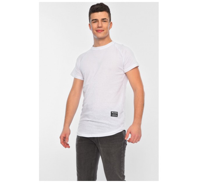 Мужская футболка белого цвета 172808L
