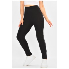 Лосини жіночі напівбатальні чорного кольору 173311L