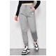Спортивні штани жіночі трикотажні сірого кольору 174464L