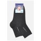Шкарпетки чоловічі демісезонні темно-сірого кольору 175525L