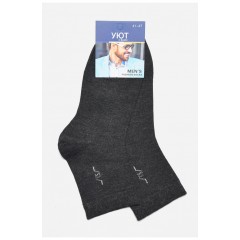 Носки мужские демисезонные темно-серого цвета 175540L