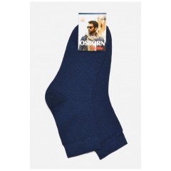 Шкарпетки чоловічі демісезонні темно-синього кольору 175549L