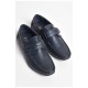 Туфлі підліткові для хлопчика темно-синього кольору 176110L
