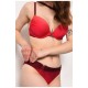 Купальник жіночий розового кольору чашка D 176449L