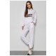 Спортивний костюм жіночий білого кольору 177218L