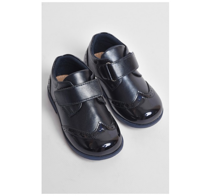 Туфлі дитячі для дівчинки темно-синього кольору 177310L