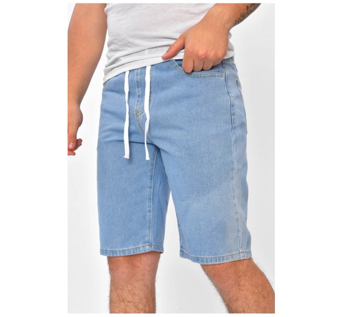 Шорти чоловічі блакитного кольору 177536L