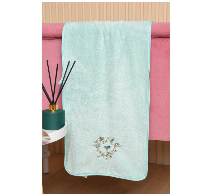 Рушник кухонний мікрофібра м`ятного кольору 177712L