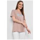 Футболка жіноча бежевого кольору 178452L