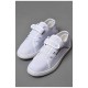Кеди дитячі білого кольору текстиль 178468L Кеди дитячі білого кольору текстиль 178468L
