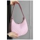 Сумка жіноча з екошкіри рожевого кольору 178699L