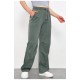 Штани жіночі напівбатальні зеленого кольору 179101L