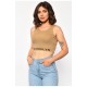 Топ жіночий бежевого кольору 179734L