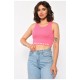 Топ жіночий рожевого кольору 179740L