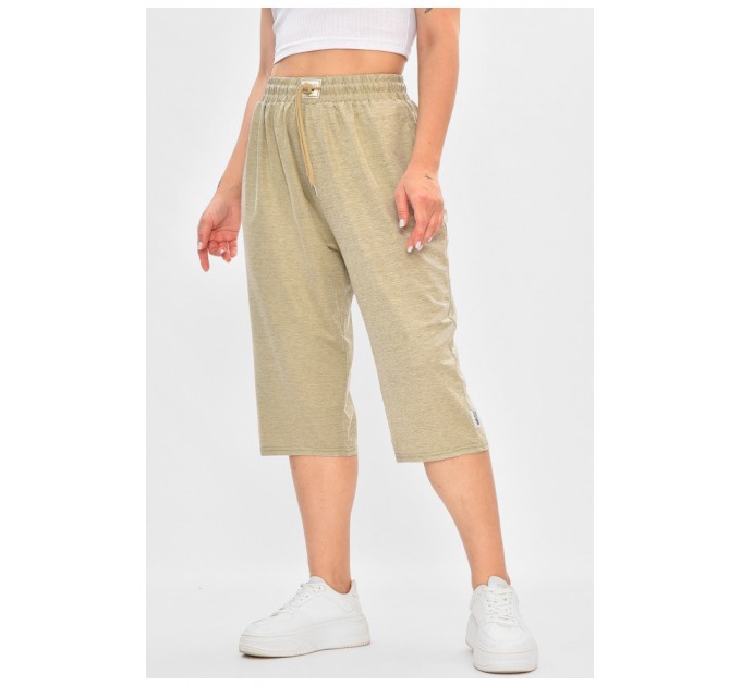 Бриджі жіночі батальні світло-бежевого кольору 179925L