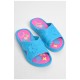 Шльопанці дитячі для дівчинки піна блакитного кольору 180451L