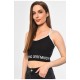 Майка-топ жіноча чорного кольору 181134L
