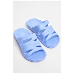 Шльопки дитячі для дівчинки піна блакитного кольору 181209L