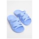 Шльопки дитячі для дівчинки піна блакитного кольору 181209L