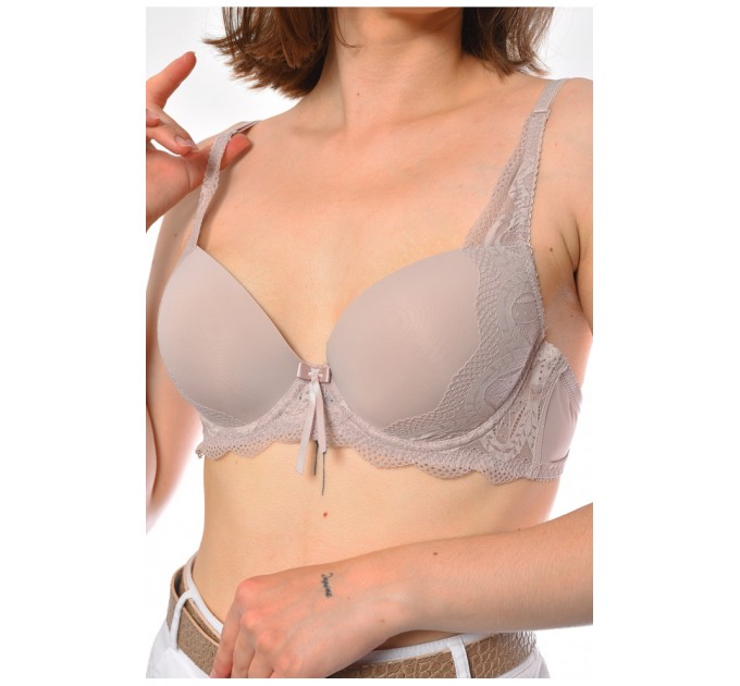 Бюстгальтер жіночий бежевого кольору чашка В 182165L