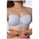 Бюстгальтер жіночий білого кольору чашка D 183628L