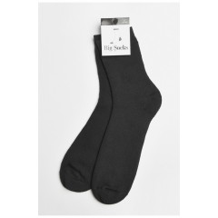 Шкарпетки чоловічі махрові чорного кольору 183968L