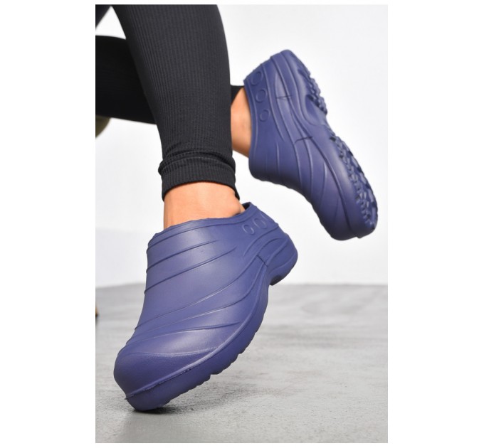 Калоші жіночі синього кольору 183976L