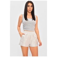 Шорти жіночі сірого кольору 184076L