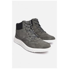 Черевики чоловічі демісезонні сірого кольору 184266L