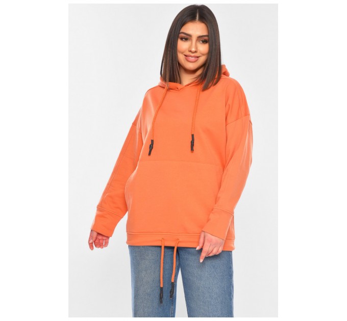 Худые женское на флисе терракотового цвета 184555L