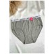 Труси жіночі батальні сірого кольору 184908L