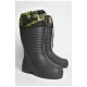Сапоги мужские пена со съемным носком черного цвета 185805L
